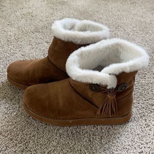 Women’s Skechers Fuzzy Bootie
